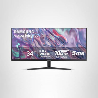 SAMSUNG 34" ViewFinity S50GC Series Ultra-WQHD Monitor