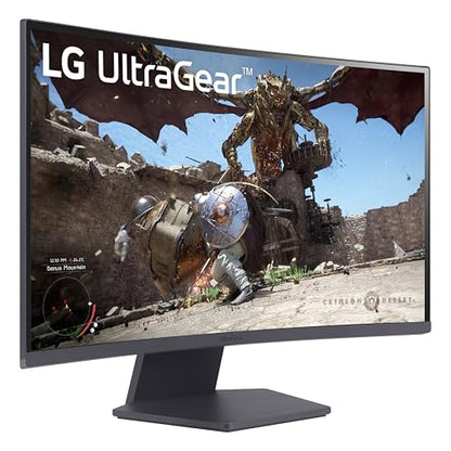 LG 27GS60QC-B Ultragear Curved Gaming Monitor 27"