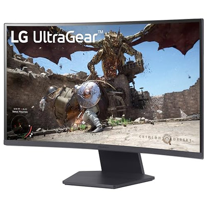 LG 27GS60QC-B Ultragear Curved Gaming Monitor 27"