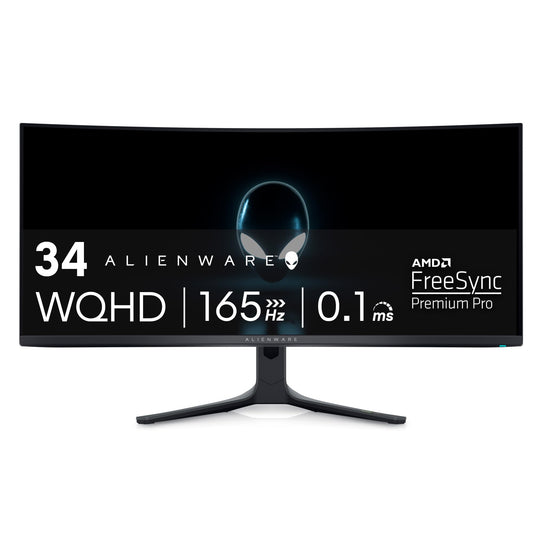 Alienware AW3423DWF Curved QD-OLED Gaming Monitor - 34"