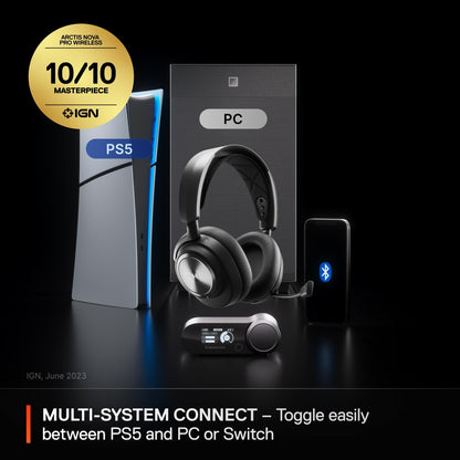 SteelSeries Arctis Nova Pro Wireless Multi-System Headset