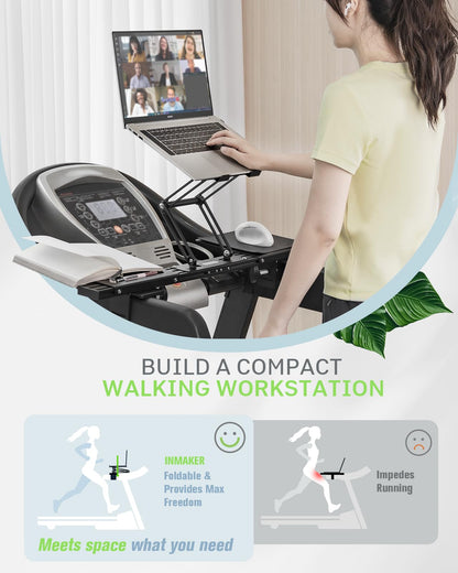 INMAKER Treadmill Laptop Desk Attachment