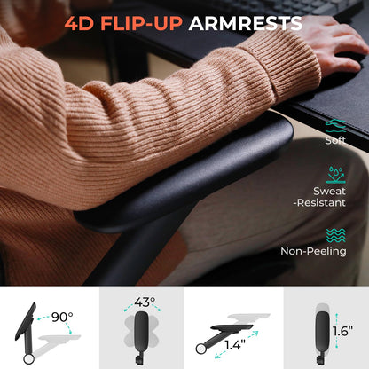 CAPOT Ergonomic Mesh Office Chair