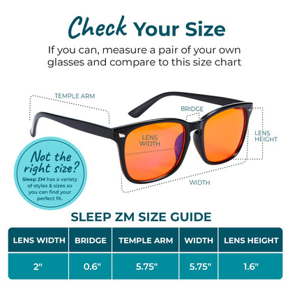 Anti Eye Strain Protection Blue Light Blocking Glasses for Women + Men = Better Sleep