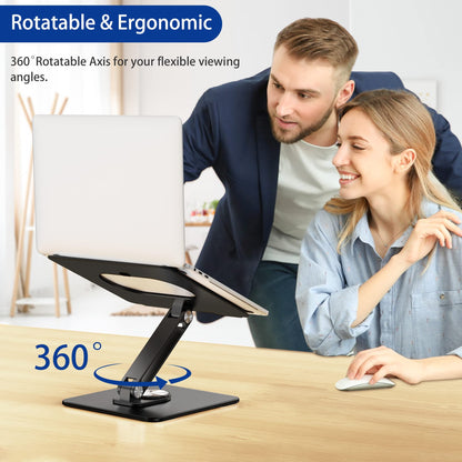 BESIGN LSX7 Laptop Stand with 360 Rotating Base