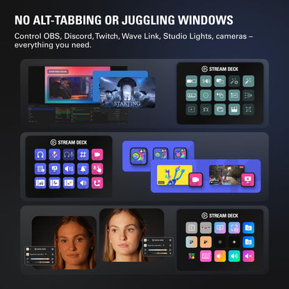 Stream Deck MK.2 – Studio Controller, 15 macro keys, trigger actions in apps and software