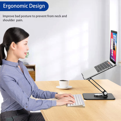 BESIGN LSX7 Laptop Stand with 360 Rotating Base