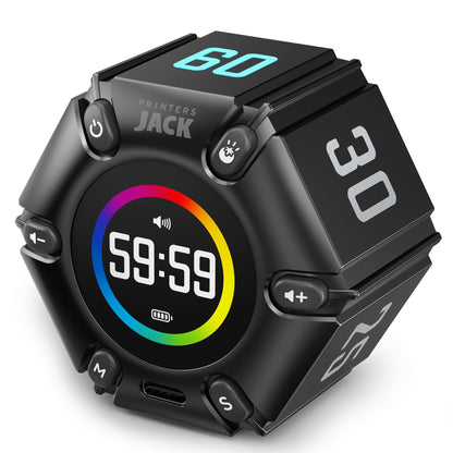 Visual Productivity and Focus Timer Cube