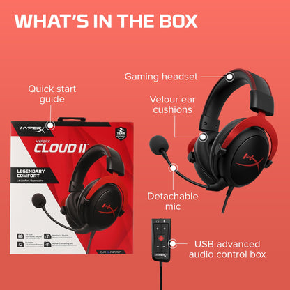 HyperX Cloud II wired Headset
