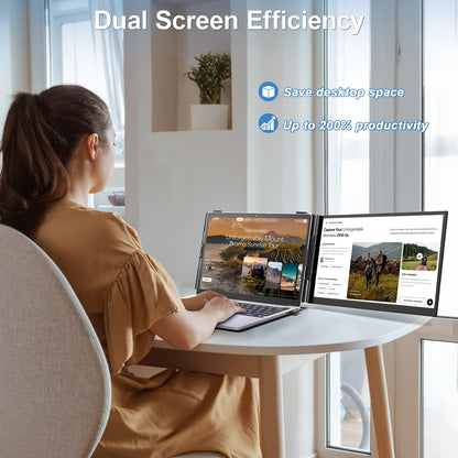 Zerfis Ultra-Thin Laptop Screen Extender, 14"