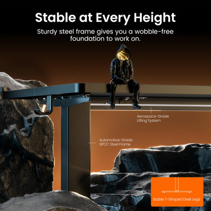 Height Adjustable Electric Sit/Standing Desk
