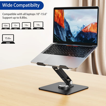 BESIGN LSX7 Laptop Stand with 360 Rotating Base