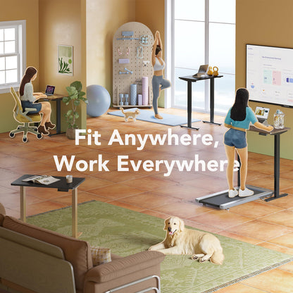 32" Small Electric Standing Desk with Adjustable Height