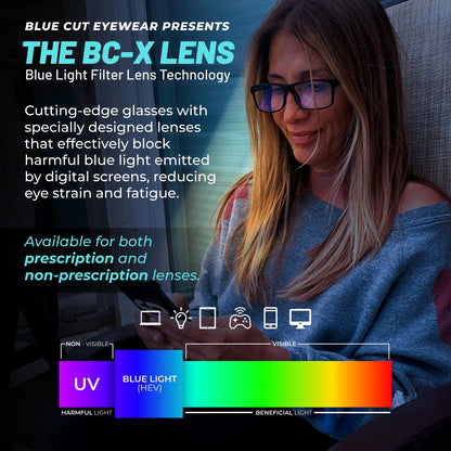 Blue Light Blocking Glasses For Men/Women Anti-Fatigue