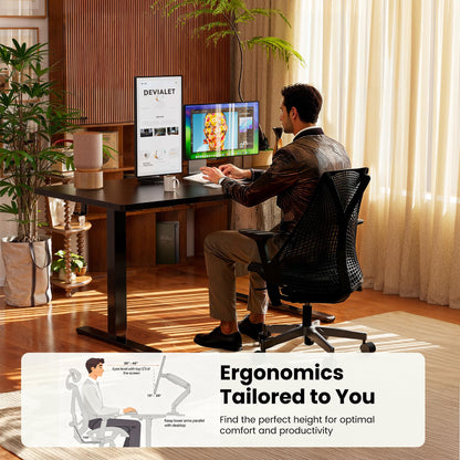 Height Adjustable Electric Sit/Standing Desk