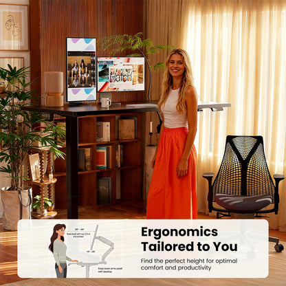 Height Adjustable Electric Sit/Standing Desk