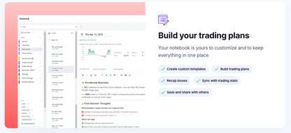 TradeZella - Journaling and Backtesting Software
