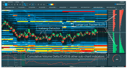 Book Map - Order Flow Visualization software