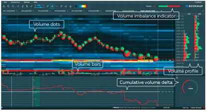 Book Map - Order Flow Visualization software